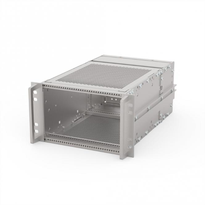 EuropacPRO 19-pouces Kit bac à cartes pour le ferroviaire, blindé, SNCF, 3 U, 36 CV, 320mm 