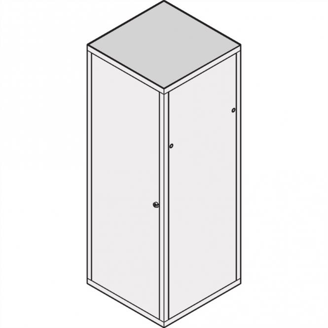 Eurorack Top Cover Flush, uni, RAL 7021, 600W 900D 