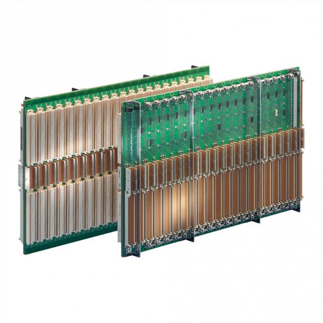 Carte-mère VME64x, 6 U, 10 slots avec P0 