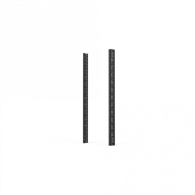 Varistar 19-pouces montage panneau/coulissant, RAL 7021, 1400H 