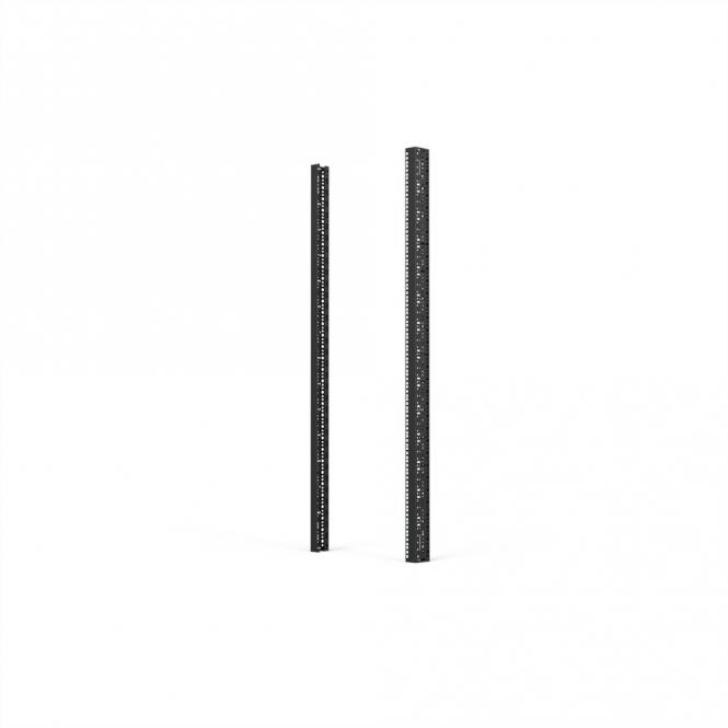 Varistar 19-pouces montage panneau/coulissant, RAL 7021, 1600H 