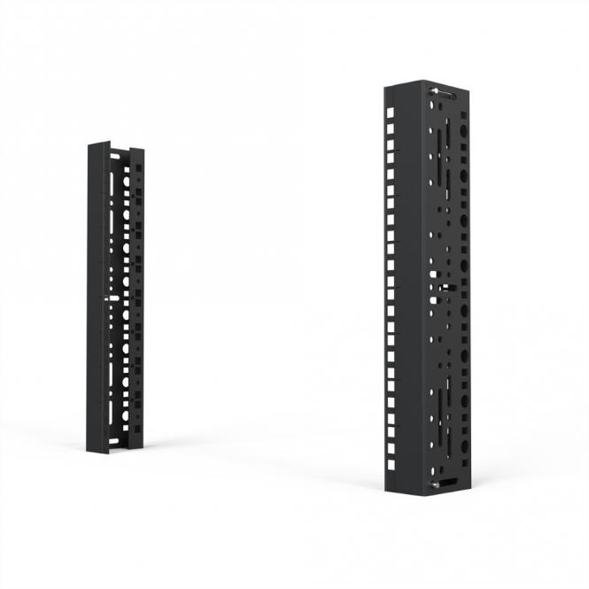 Varistar 19-pouces montage panneau/coulissant, RAL 7035, 400H 