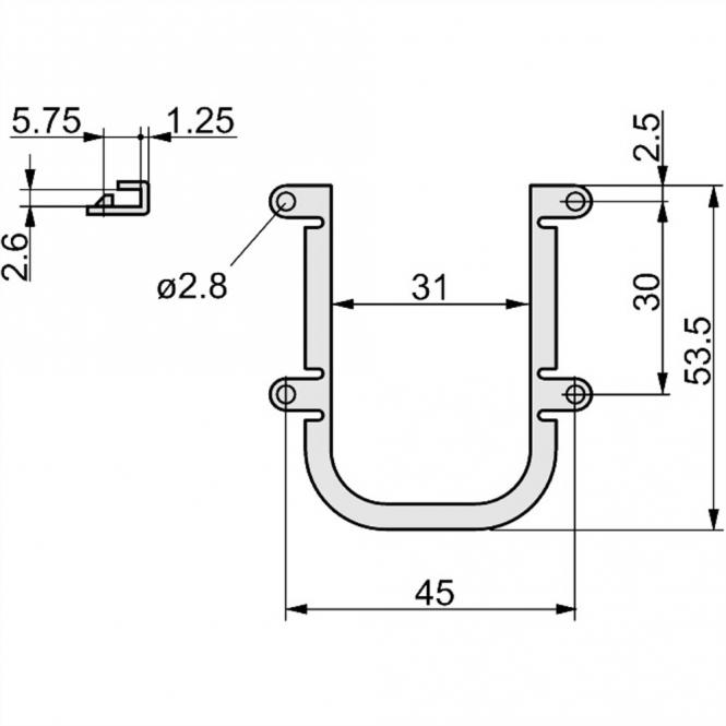 Kantenschutz, KANTENSCHUTZ (10 ST.) 