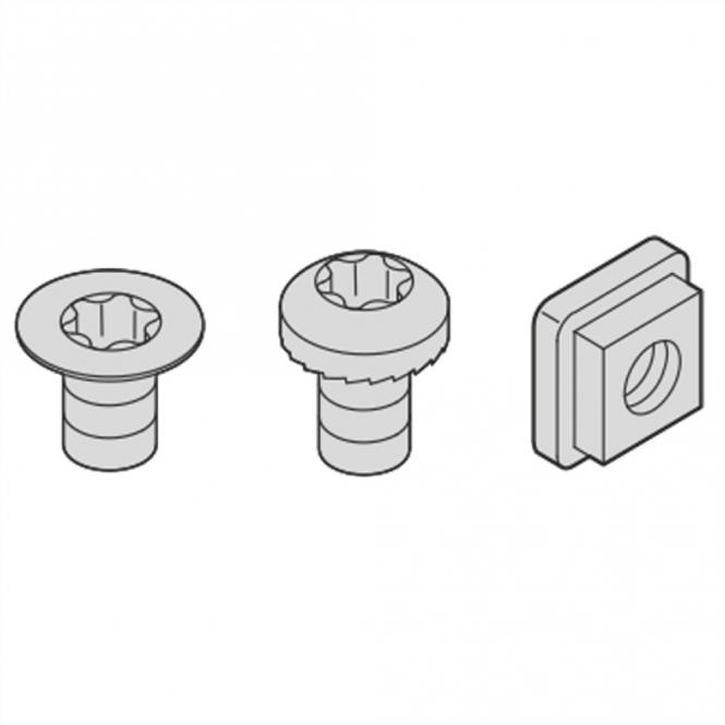 Befestigungsmaterial für Montageplatte, NTS MONTAGEPLATTE 