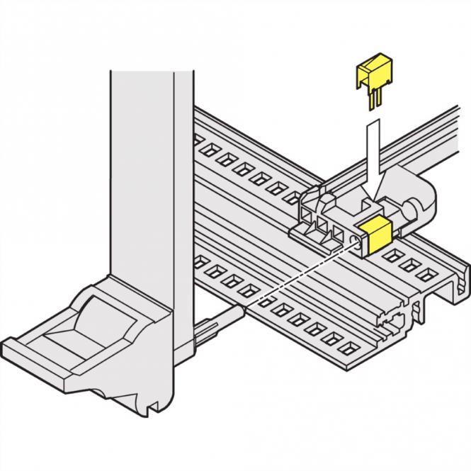 ESD-Clip für Alignment-Pin der CPCI-/VME64x-Griffe, ESD-CLIP IEEE 50STK 