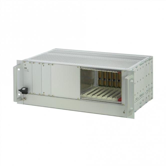 Système CPCI avec PSU enfichable, 4 U, 8 slots 