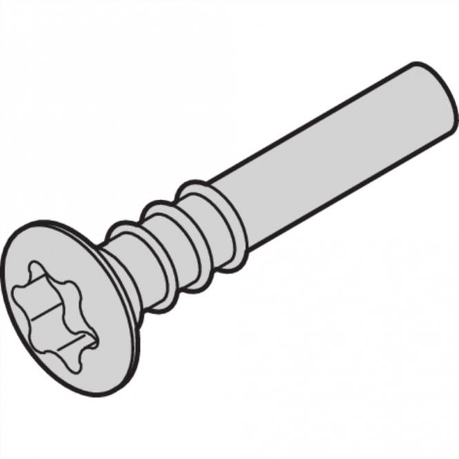 Vis à tête fraisée, Torx, 3 x 20, 100 pcs 