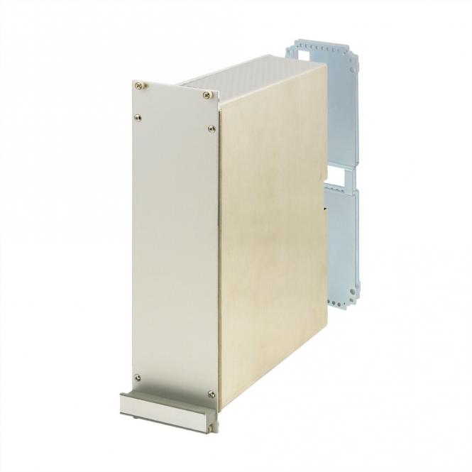 Frame Type Plug-In Unit PRO Kit, blindé, Plain Cover, 1 Connector, 6 U, 28 HP, 227mm 