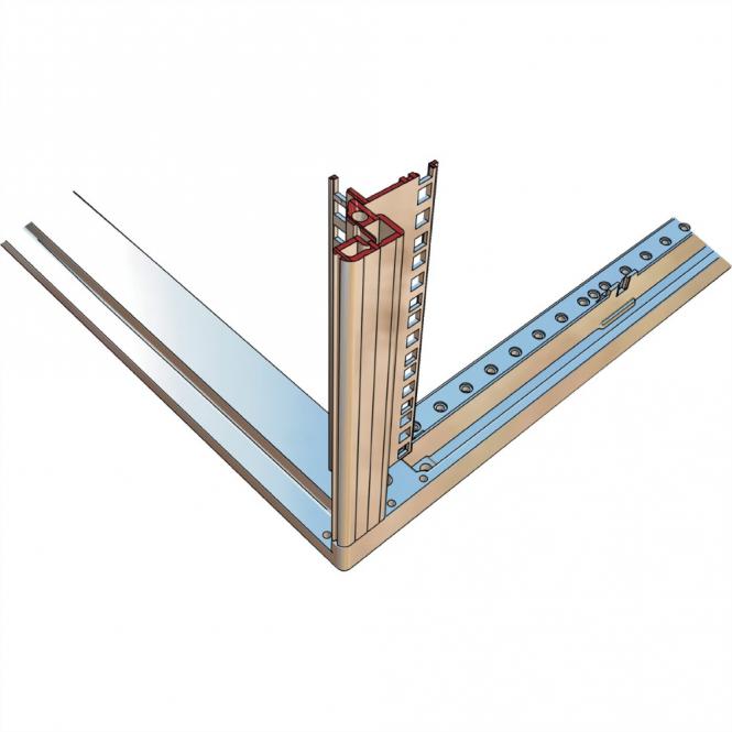 Seitenwand für Slim-Line, 9HE, 600T SL 7021 2X 