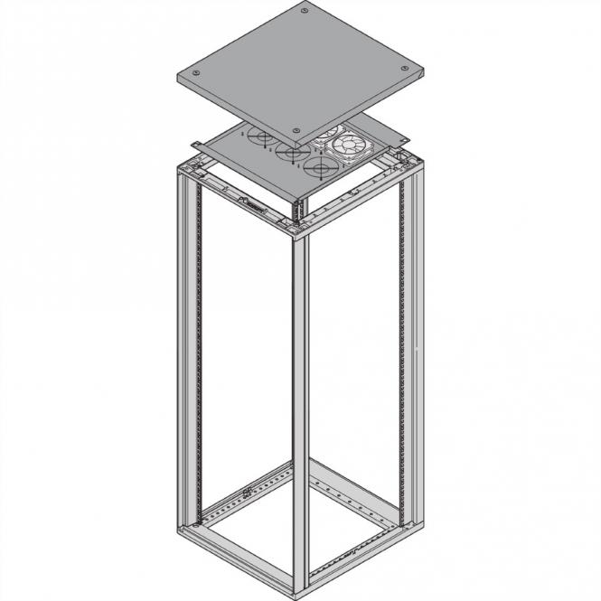 Novastar Couvercle de ventilateur avec 2 ventilateurs, hauteur de ventilateur 25mm, 553W 500D 