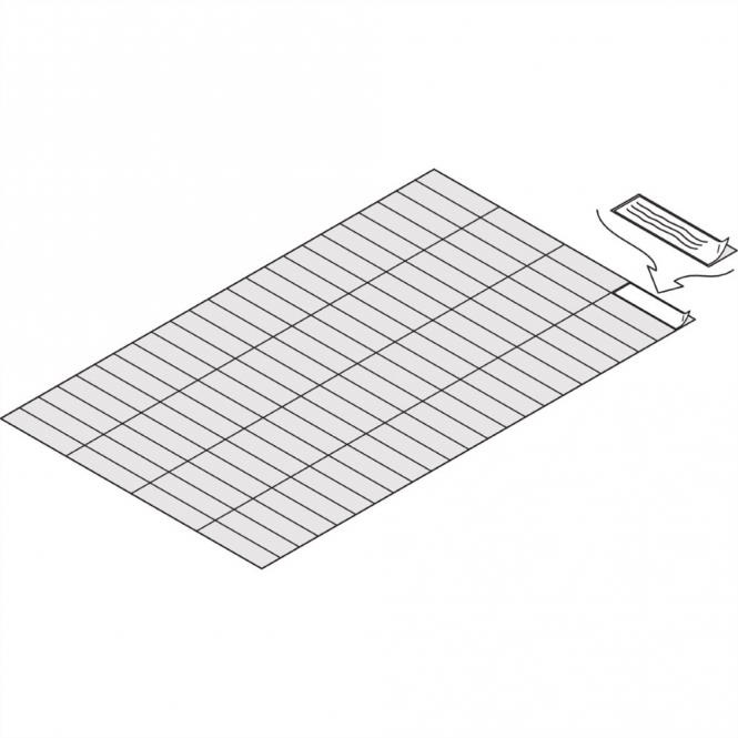 Beschriftungsstreifen, BESCHRIFT.STREIF.31X4MM 438X 