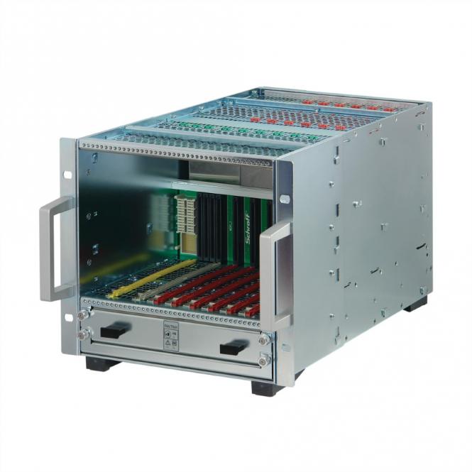 MTCA.4 Système cubique pour 7 modules AMC doubles, 5 U, 42 HP 