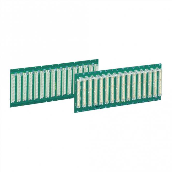 Carte-mère VMEbus J2 3 U, 6 slots 