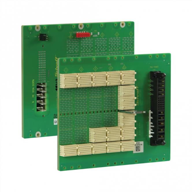 Carte-mère série CPCI, 3 U, 5 slots, System Slot Right, Full-Mesh, sans RIO, PSU 