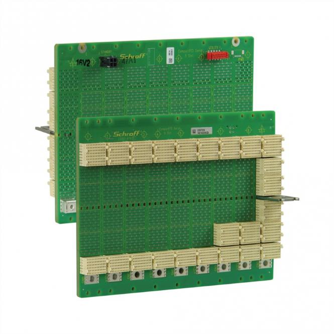 Carte-mère série CPCI, 3 U, 9 slots, System Slot Right, Single Star, sans RIO 