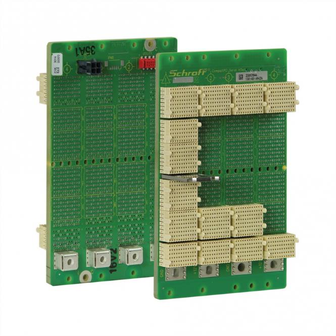 Carte-mère série CPCI, 3 U, 4 slots, System Slot Left, Full-Mesh, sans RIO 