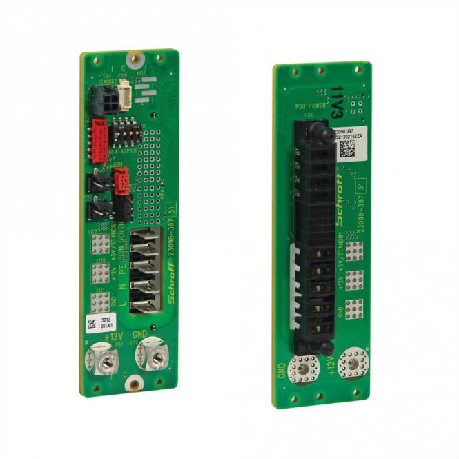 CPCI Serial Power Backplane, 3 U, 8 HP, 1 slot 
