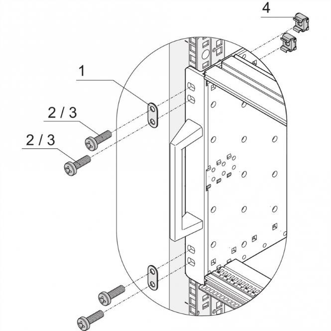 19-Zoll BEFEST.SATZ DUAL 