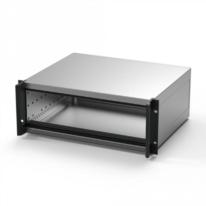 RatiopacPRO AIR Boîtier de montage en rack 19-pouces, blindage rétrofitable avec poignées, 3/4 U, 84 CV, 315mm 