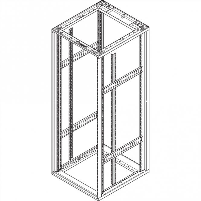 19-ZollRASTERPROFIL 34HE, RAL 7021 2X 