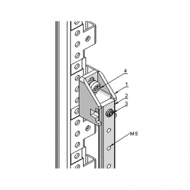 ERDUNGSSCHIENENSET M5 1900MM-92 PTS 43HE 