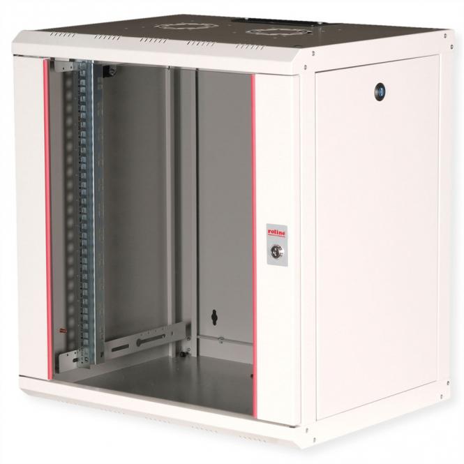 19-Zoll Wandgehäuse Pro 12 HE, 600x450 BxT grau 