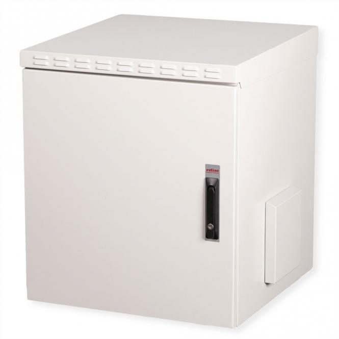 19-Zoll Wandgehäuse Pro 12 HE, 600x600 BxT IP55 outdoor grau 