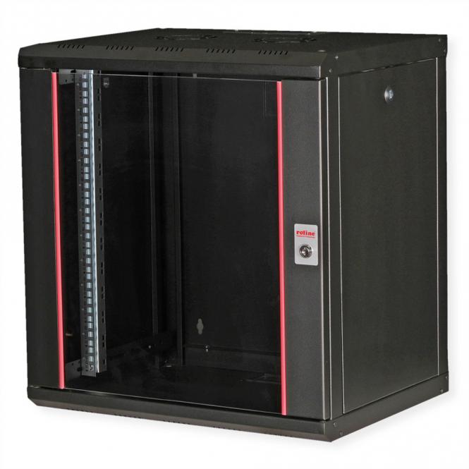 19-Zoll Wandgehäuse Pro 12 HE, 600x450 BxT schwarz 