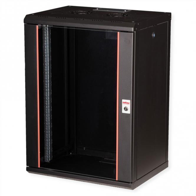 19-Zoll Wandgehäuse Pro 16 HE, 600x450 BxT schwarz 