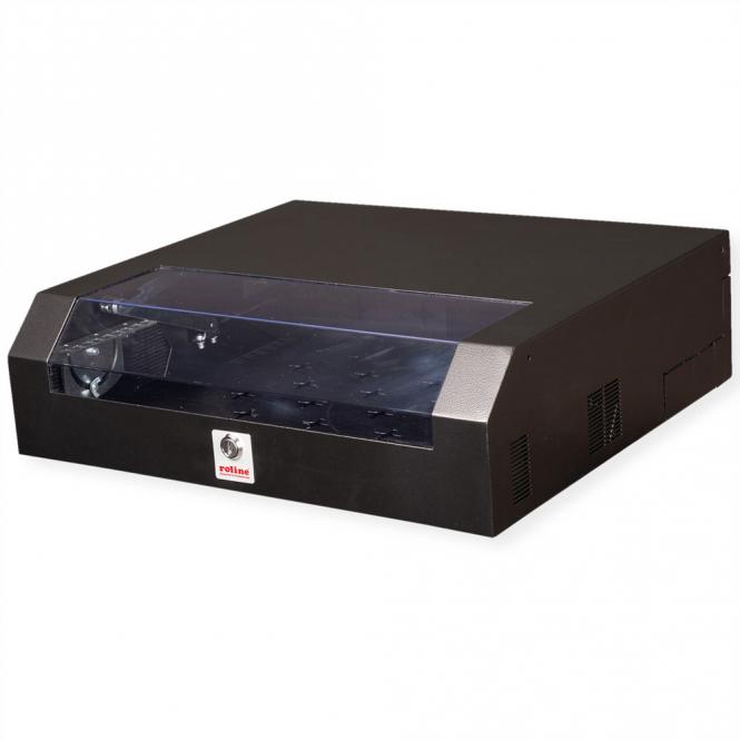 19-Zoll Wandgehäuse Basic 5 HE, kurz schwarz 