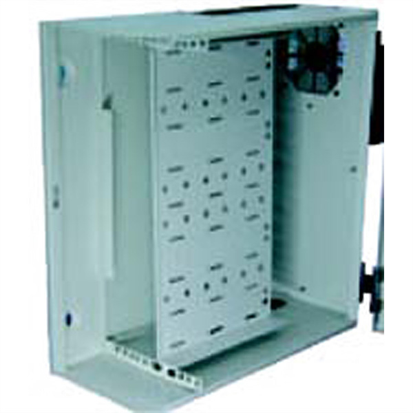 19-Zoll-Fachboden, 1 HE, senkrechte Montage, T: 250mm 