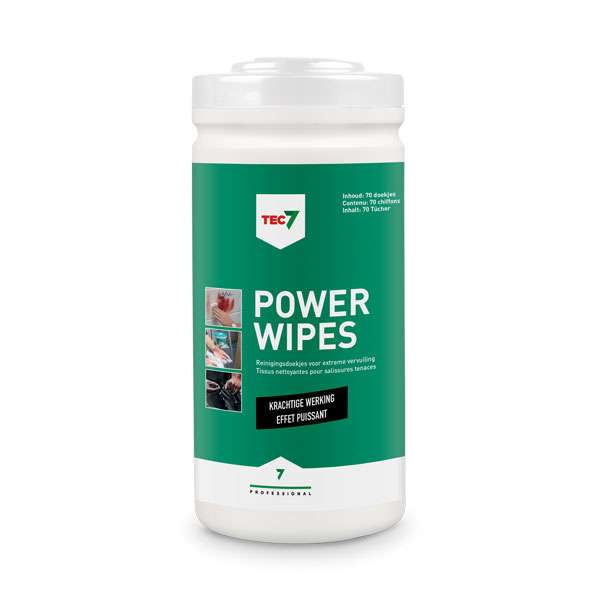Tec7 Powerwipes, 70 Stück 