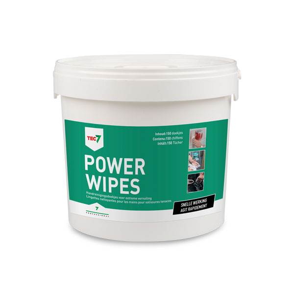 Tec7 Powerwipes, 150 Stück 