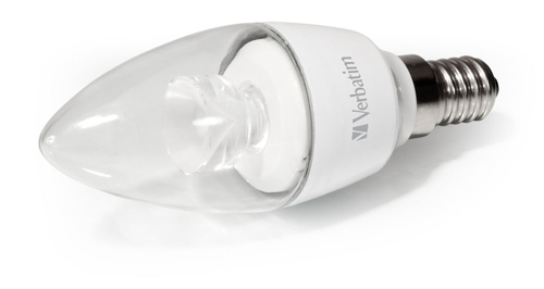 LED Candle E14, 5W, warmweiß, klar 